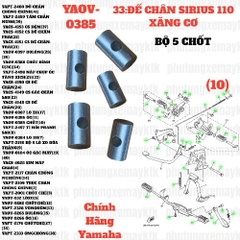 [SIRC][33:ĐẾ CHÂN] YAOV-0385 BỘ 5 CÁI CHỐT SIRIUS RC-T110LE (10)-[Yamaha], SIRIUS FI [33:ĐẾ(10)], NVX155_V1 [31:(23)]