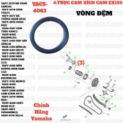 [EX15][4:TRỤC CAM, XÍCH CAM] YACS-4063 VÒNG ĐỆM EX15 (15-18) (3) . EX155 [4:TRỤC(3)], NVX155_V1 [4:TRỤC(2)]