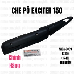 [Chính hãng Yamaha]YADA-6039-Che pô Exciter 150(15-18)-Đen Nhám cpch