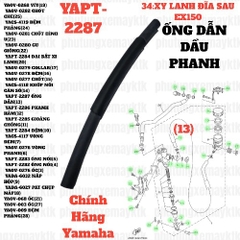 [EX15][34:XY LANH PHANH ĐĨA SAU] YAPT-2287 ỐNG DẪN DẦU PHANH EX15 (15-18) (13)-[Yamaha]