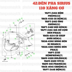 [SIRC][9:ỐNG XẢ] YAOV-0329 VÍT SIRIUS RC-T110LE (34) [26:YÊN(12)] [31:CỤM(9)] [42:ĐÈN(9)] [21:ỐP(22)]. EX155 [8:BẦU(32)] [31:CỤM(4)] [37:CỤM(4)(21)(33)(49)(55)] [40:ĐÈN(5)] [41:ĐỒNG(4)] [42:ĐÈN(3)(8)], SIRIUS FI [19:ỐP(2)(4)(6)(8)(14)] [31:CỤM(8)] [Yamaha] [37:CỤM(6)] [41:ĐỒNG(9)], NVX155_V1 [17:KHUNG(29)] [18:(8)]