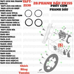 [EX155][28:PHANH DẦU] YAPT-2530 PHỚT CỤM PHANH DẦU EX155(2022)-[Yamaha] (5)