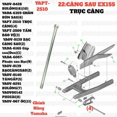 [EX155][22:CÀNG SAU] YAPT-2510 TRỤC CÀNG EX155(2022) (4)-[Yamaha]