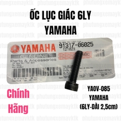 [Chính Hãng Yamaha]YAOV-085-Ốc lục giác 6ly dài 2,5cm Phụ tùng phụ kiện xe máy