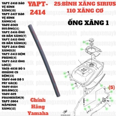 [SIRC][25:BÌNH XĂNG] YAPT-2414 ỐNG XĂNG1 SIRIUS RC-T110LE (5)-[Yamaha]