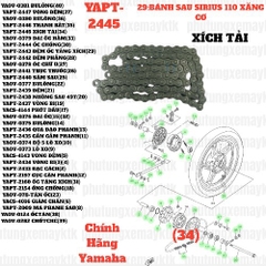 [SIRC][29:BÁNH SAU] YAPT-2445 XÍCH TẢI SIRIUS RC-T110LE (34)-[Yamaha]