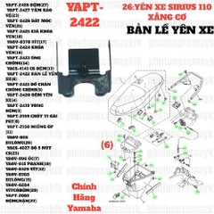 [SIRC][26:YÊN XE] YAPT-2422 BẢN LỀ YÊN XE SIRIUS RC-T110LE (6)-[Yamaha]