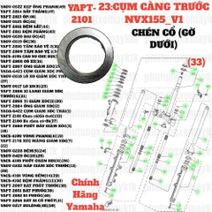 [NVX155_V1][23:CỤM CÀNG TRƯỚC] YAPT-2101-NVX155_V1-Chén cổ(Gờ dưới)-[Yamaha] (33)