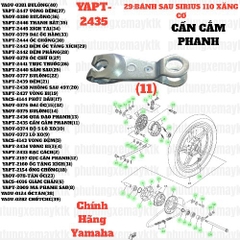 [SIRC][29:BÁNH SAU] YAPT-2435 CẦN CẮM PHANH SIRIUS RC-T110LE (11)-[Yamaha], SIRIUS FI [29:BÁNH(11)]