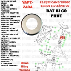 [SIRC][23:CỤM CÀNG TRƯỚC] YAPT-2404 BÁT BI CỔ PHỐT SIRIUS RC-T110LE (6)-[Yamaha], SIRIUS FI [23:CỤM(6)]