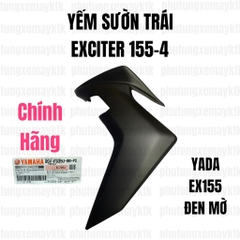 YADA-6504 EX155-4-Yếm sườn trái(Đen mờ) Phụ tùng phụ kiện xe máy-[Yamaha]