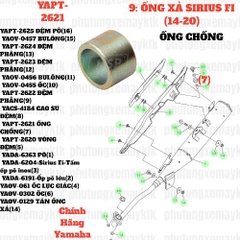 [SIR][9:ỐNG XẢ] YAPT-2621 ỐNG CHỐNG SIRIUS-FI(14-20) (7) [Yamaha]