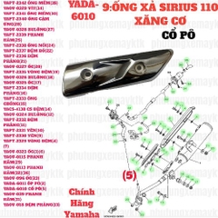 [SIRC][9:ỐNG XẢ] YADA-6010 CỔ PÔ SIRIUS RC-T110LE (5)-[Yamaha]