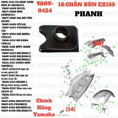 [EX155][18:CHẮN BÙN] YAOV-0424 PHANH EX155(2022)-[Yamaha] (14)(16), NVX155_V1 [18:(11)(22)]