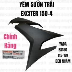 YADA-EX150(15-18)-Đen mờ-4 Yếm sườn trái-[Yamaha]