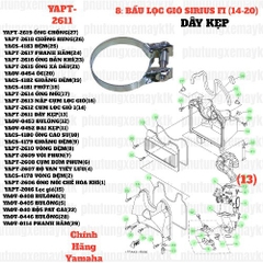 [SIR][8:BẦU LỌC GIÓ] YAPT-2611 DÂY KẸP SIRIUS-FI(14-20) (13)