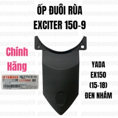 [Chính hãng Yamaha]YADA-EX150(15-18)-Đen nhám-9 Ốp đuôi rùa