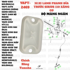 [SIRC][32:XI LANH PHANH ĐĨA TRƯỚC] YAPT-2469 BỘ MÀNG NGĂN SIRIUS RC-T110LE (12)-[Yamaha]