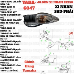 [EX15][40:ĐÈN XI NHAN]YADA-6047-Xi nhan sau EX150(15-18)-Phải (11)-[Yamaha]