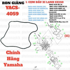 [EX15][1:CỤM ĐẦU XI LANH] YACS-4059 RON GIĂNG ĐẦU LÒNG -EX150 (11)-[Yamaha]