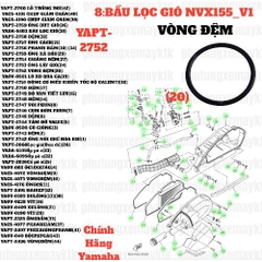 [NVX155_V1][8:BẦU LỌC GIÓ] YAPT-2752 VÒNG ĐỆM NVX155_V1 (20)