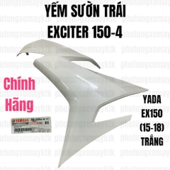 [Chính hãng Yamaha]YADA-EX150(15-18)-Trắng-4 Yếm sườn trái