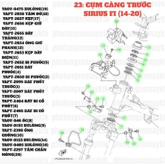 [SIR][23:CỤM CÀNG TRƯỚC] YAPT-2651 BÁT PHUỐC SIRIUS-FI(14-20) (4) [Yamaha], NVX155_V1 [23:(39)]