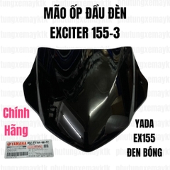 YADA-EX155-3 Mão ốp đầu đèn(Đen bóng) Phụ tùng phụ kiện xe máy-[Yamaha]
