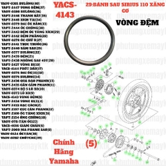[SIRC][29:BÁNH SAU] YACS-4143 VÒNG ĐỆM SIRIUS RC-T110LE (5)-[Yamaha], SIRIUS FI [29:BÁNH(5)]