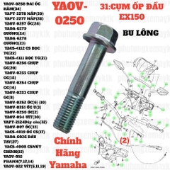 [EX15][31:CỤM ỐP ĐẦU] YAOV-0250 BU LÔNG EX15 (15-18) (2)-[Yamaha], EX155 [31:CỤM(2)]