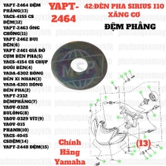 [SIRC][42:ĐÈN PHA] YAPT-2464 ĐỆM PHẰNG SIRIUS RC-T110LE (13)-[Yamaha]