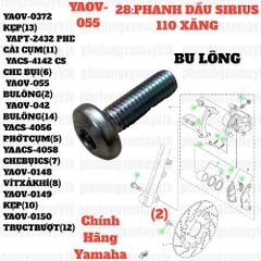 [SIRC][28:PHANH DẦU] YAOV-055 BULÔNG SIRIUS RC-T110LE (2)-[Yamaha], SIRIUS FI [28:PHANH(3)]