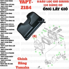 [SIRC][8:BẦU LỌC GIÓ] YAPT-2184 NẮP CỤM SIRIUS RC-T110LE (8)-[Yamaha]