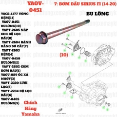 [SIR][7:BƠM DẦU] YAOV-0451 BULÔNG SIRIUS-FI(14-20) (10)