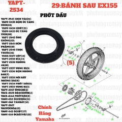 [EX155][29:BÁNH SAU] YAPT-2534 PHỚT DẦU EX155(2022)-[Yamaha] (5)
