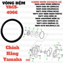 [EX15][5: BƠM NƯỚC] YACS-4066 VÒNG ĐỆM EX15 (15-18) (15). EX155 [5:BƠM(14)] [11:VỎ(16)]