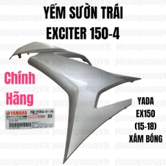 YADA-EX150(15-18)-Xám bóng-4 Yếm sườn trái-[Yamaha]