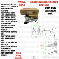 [SIR][40:ĐÈN XI NHAN] YADA-6393 CỤM ĐÈN XI NHAN-TRÁI SIRIUS-FI(14-20) (2) [Yamaha]