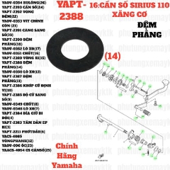 [SIRC][16:CẦN SỐ] YAPT-2388 ĐỆM PHẰNG SIRIUS RC-T110LE (14)-[Yamaha], SIRIUS FI [16:CẦN(10)]