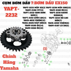 [EX15][7:BƠM DẦU] YAPT-2232 CỤM BƠM DẦU EX15 (15-18) (1). EX155 [7:BƠM(1)]