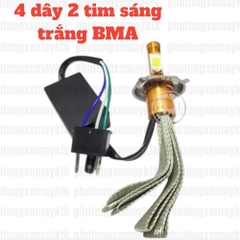 4 DÂY 2 TIM SÁNG TRẮNG BMA