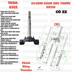 [EX155][24:CỤM GIẢM XÓC TRƯỚC] YADA-6322 CÒ XE EX155(2022)-[Yamaha] (31)