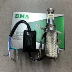 [Chính hãng led BMA] PHA LED BI CẦU XE MÁY M5-M8-T-SÁNG TRẮNG(35W-2800lm)