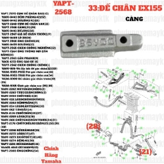 [EX155][33:ĐẾ CHÂN] YAPT-2568 CÀNG EX155(2022)-[Yamaha] (21)(28)