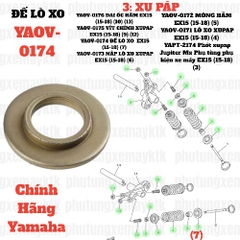 [EX15][3:XU PÁP] YAOV-0174 ĐẾ LÒ XO  EX15 (15-18) (7)-[Yamaha]