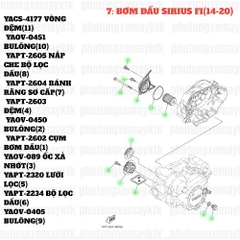 [SIR][7:BƠM DẦU] YAPT-2603 ĐỆM SIRIUS-FI(14-20) (4)