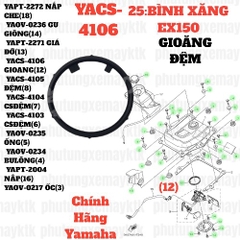 [EX15][25:BÌNH XĂNG] YACS-4106 GIOANG ĐỆM EX15 (15-18) (12)-[Yamaha]