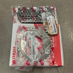 [29:BÁNH SAU] YAPT-2082-Sirius xăng cơ(17-22) Bộ sên nhông dĩa-[Yamaha]