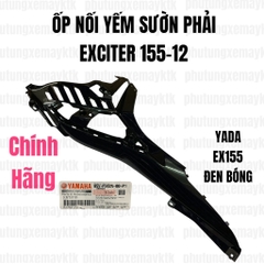 YADA-EX155-12-Ốp nối yếm sườn phải(Đen bóng) Phụ tùng phụ kiện xe máy-[Yamaha]