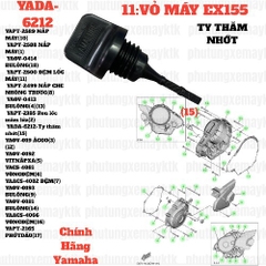 [EX155][11:VỎ MÁY] YADA-6212-Ty thăm nhớt Exciter 155 (15)-[Yamaha]